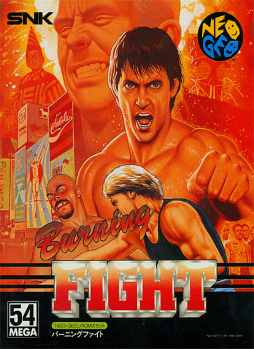 Jaquette de Burning Fight