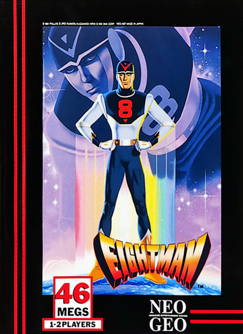Jaquette de Eight Man
