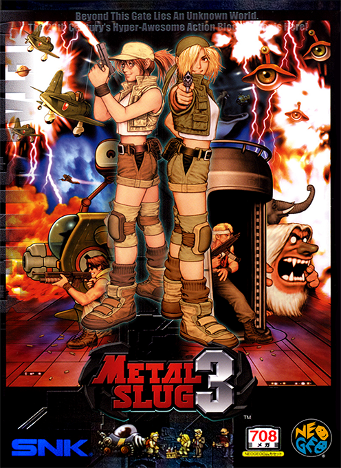Jaquette de Metal Slug 3