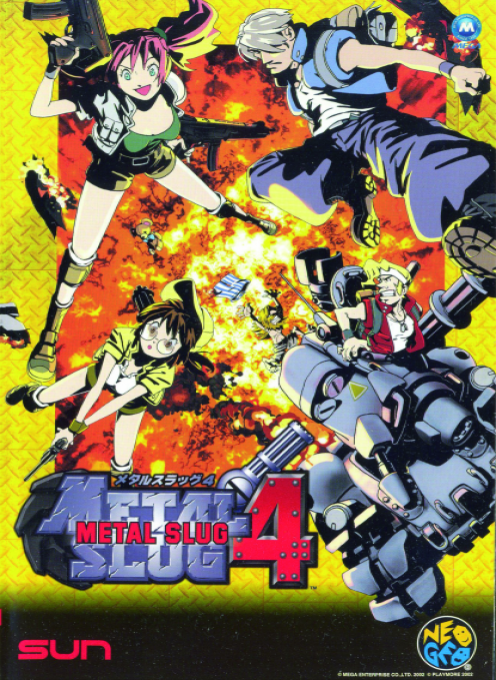 Jaquette de Metal Slug 4