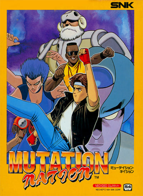 Jaquette de Mutation Nation