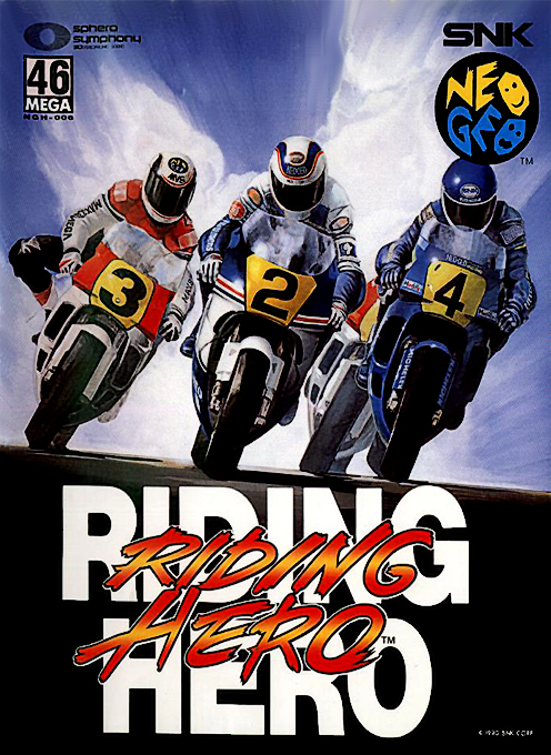 Jaquette de Riding Hero