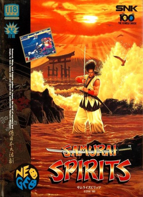 Jaquette de Samurai Spirits