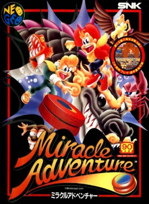 Jaquette de Miracle Adventure