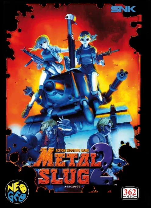 Jaquette de Metal Slug 2