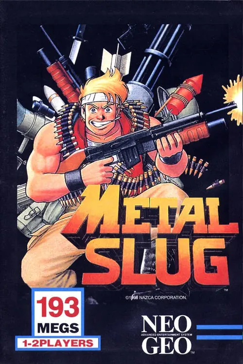 Jaquette de Metal Slug