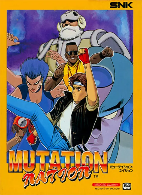 Jaquette de Mutation Nation