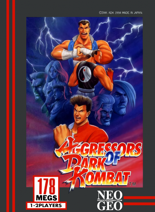 Jaquette de Aggressors of Dark Kombat