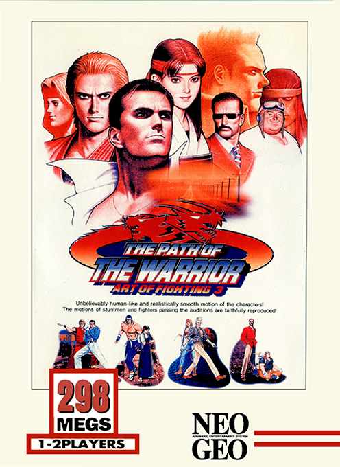 Jaquette de Art of Fighting 3 : The Path of the Warrior