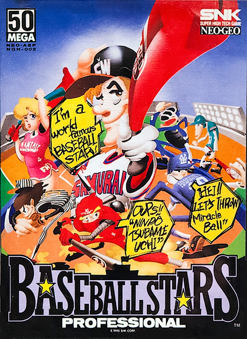 Jaquette de Baseball Stars Professional