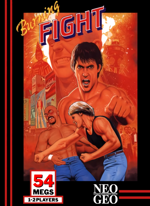 Jaquette de Burning Fight
