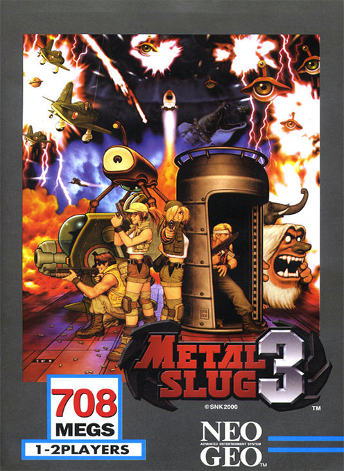 Jaquette de Metal Slug 3