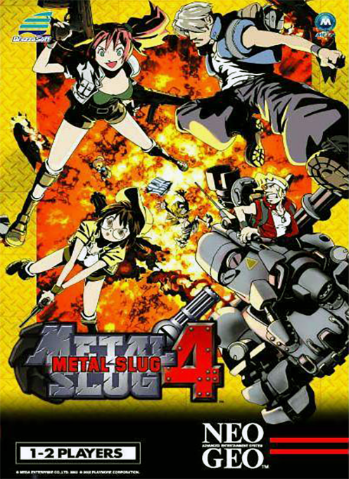 Jaquette de Metal Slug 4