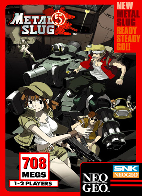 Jaquette de Metal Slug 5