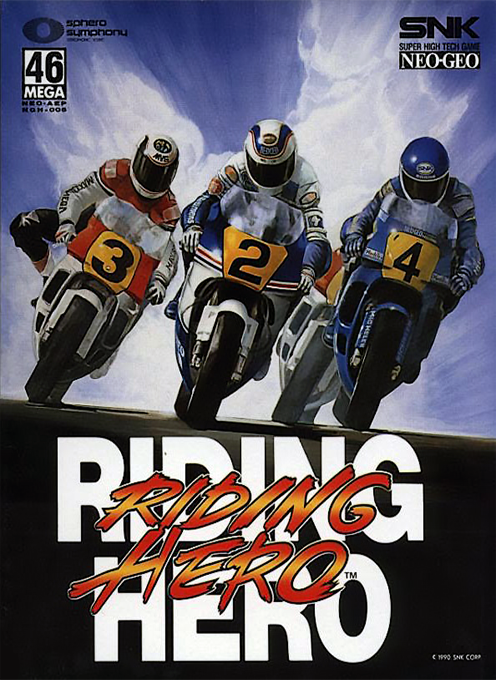 Jaquette de Riding Hero