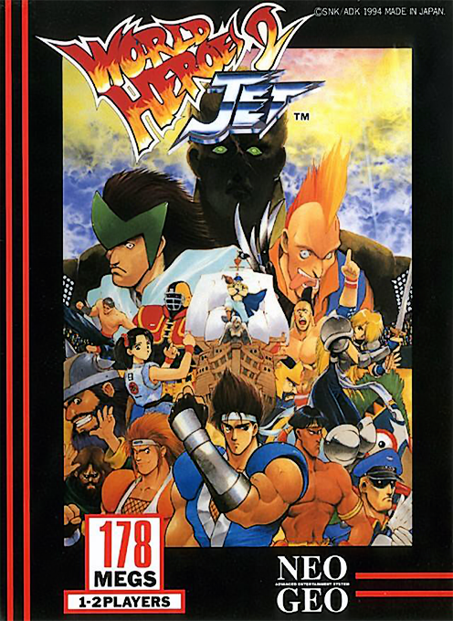 Jaquette de World Heroes 2 Jet