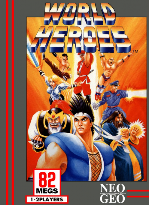 Jaquette de World Heroes
