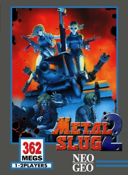 Jaquette de Metal Slug 2