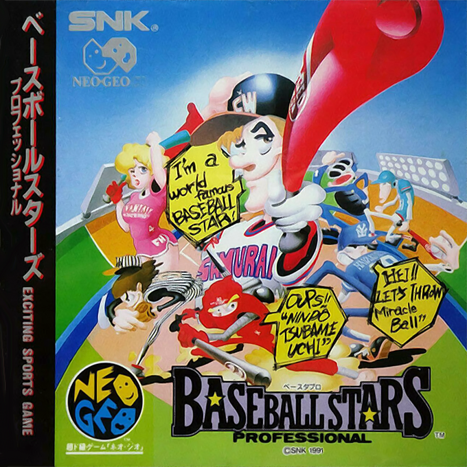 Jaquette de Baseball Stars Professional