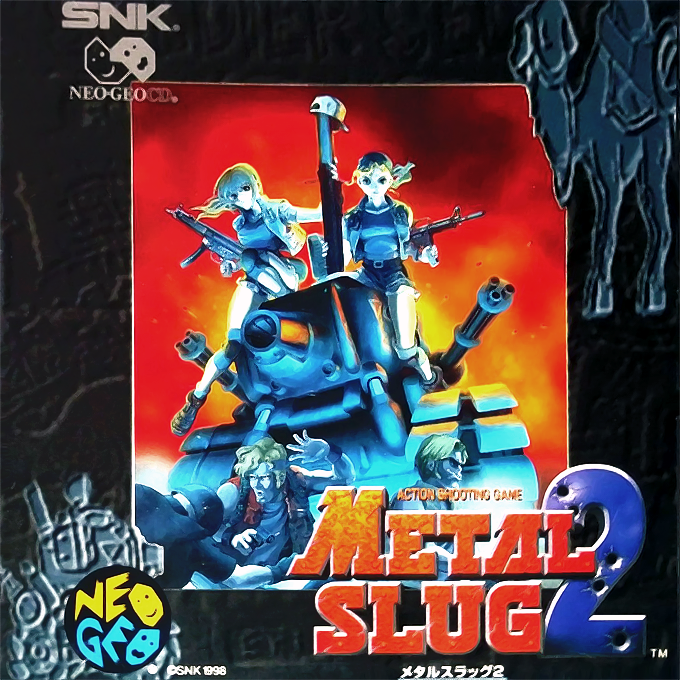 Jaquette de Metal Slug 2