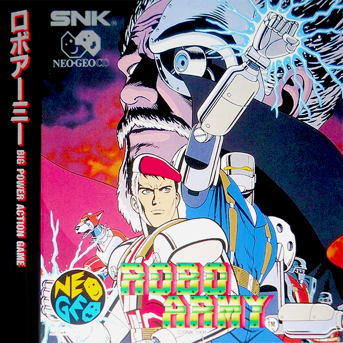 Jaquette de Robo Army