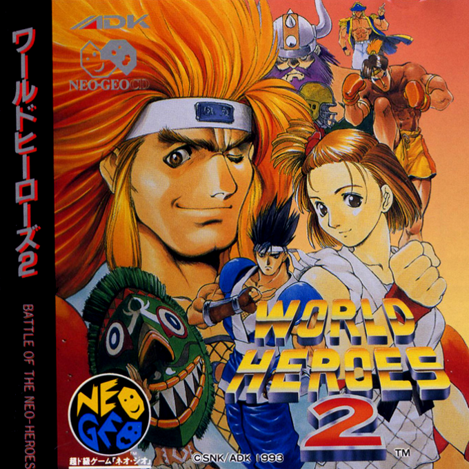 Jaquette de World Heroes 2