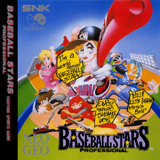 Jaquette de Baseball Stars Professional