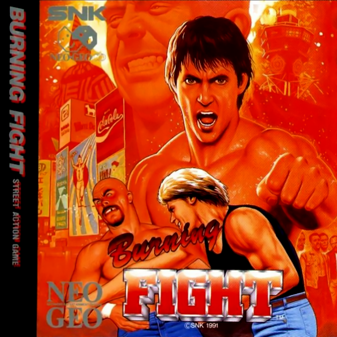 Jaquette de Burning Fight