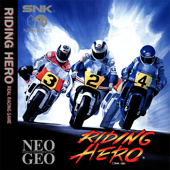 Jaquette de Riding Hero