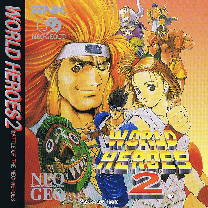 Jaquette de World Heroes 2