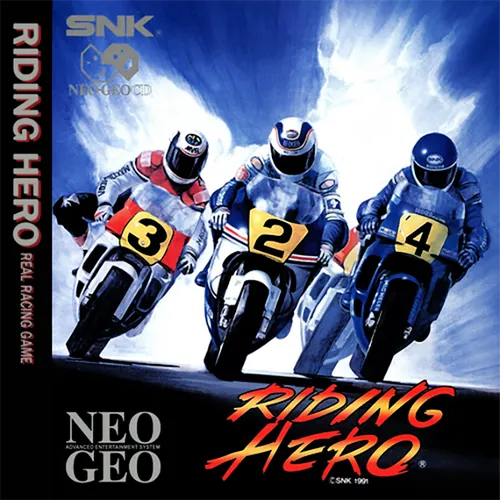 Jaquette de Riding Hero