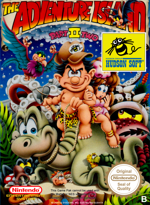 Jaquette de The Adventure Island Part II