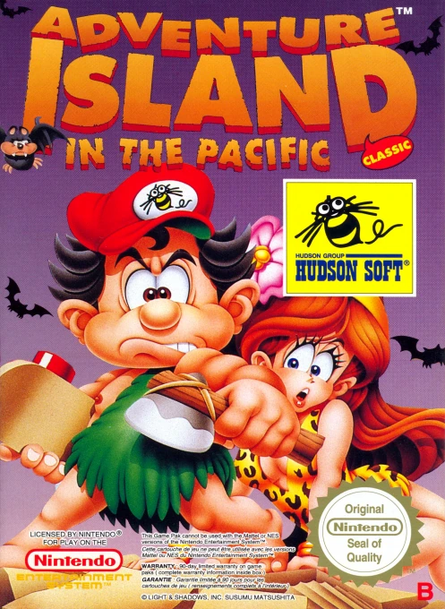 Jaquette de Adventure Island Classic In the pacific