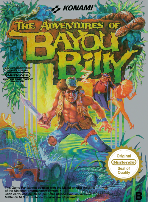 Jaquette de The Adventures of Bayou Billy