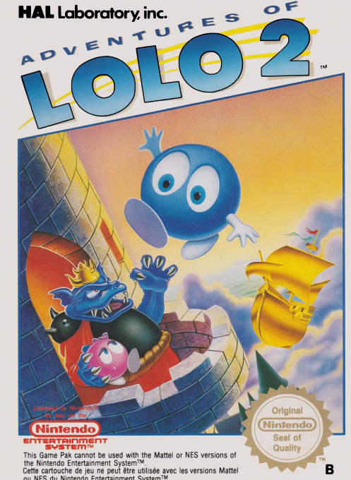 Jaquette de Adventures of Lolo 2