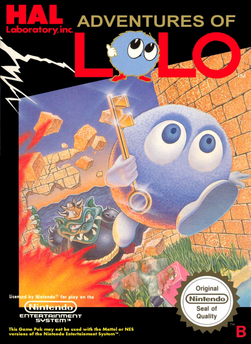 Jaquette de Adventures of Lolo