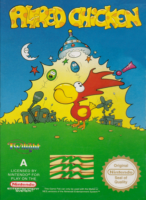 Jaquette de Alfred Chicken