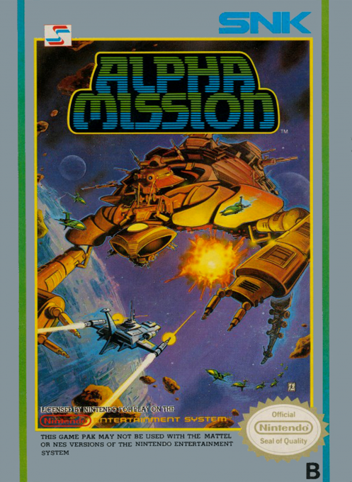 Jaquette de Alpha Mission