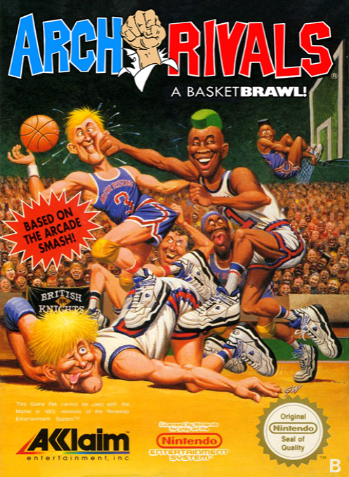 Jaquette de Arch Rivals : A Basketbrawl!