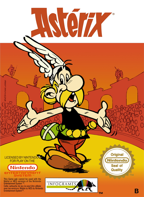 Jaquette de Astérix