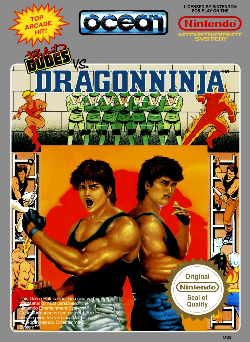Jaquette de Bad Dudes vs. Dragon Ninja