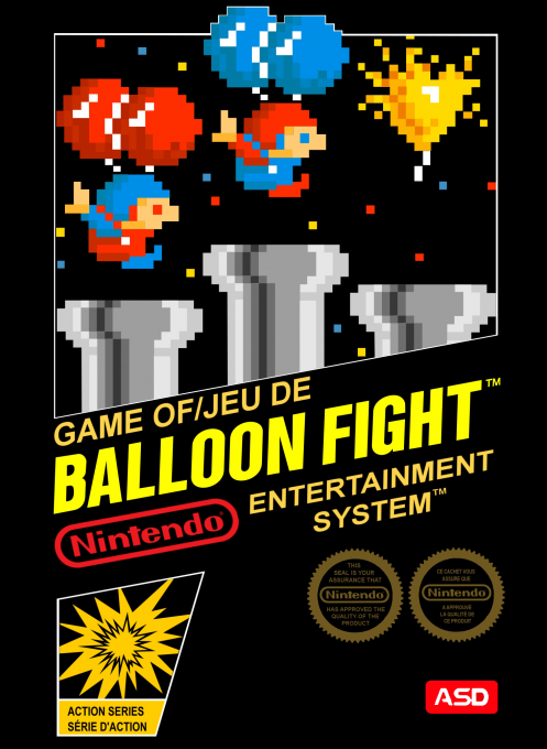 Jaquette de Balloon Fight