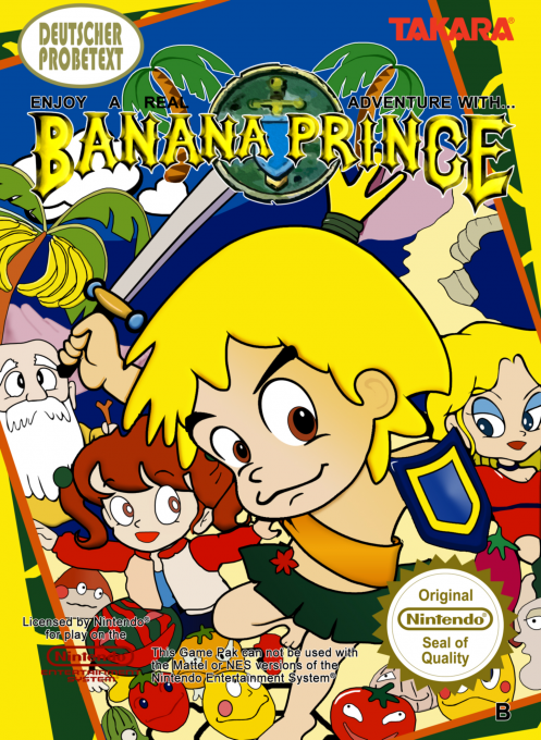 Jaquette de Banana Prince