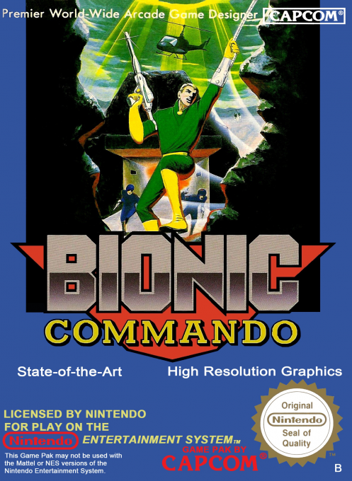 Jaquette de Bionic Commando