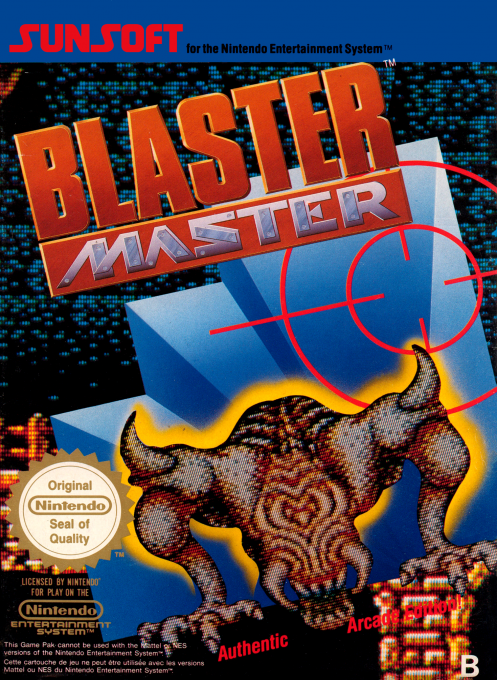 Jaquette de Blaster Master