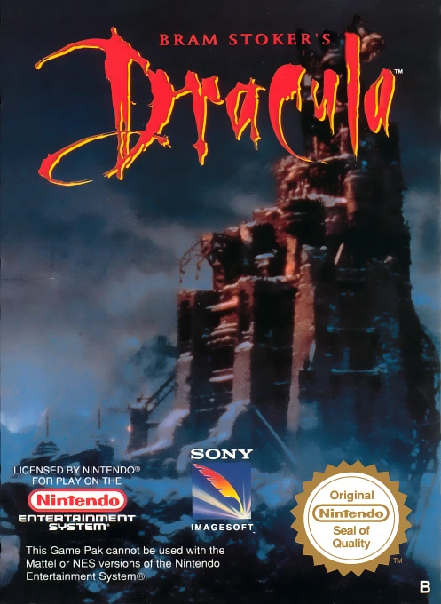 Jaquette de Dracula Bram Stoker's