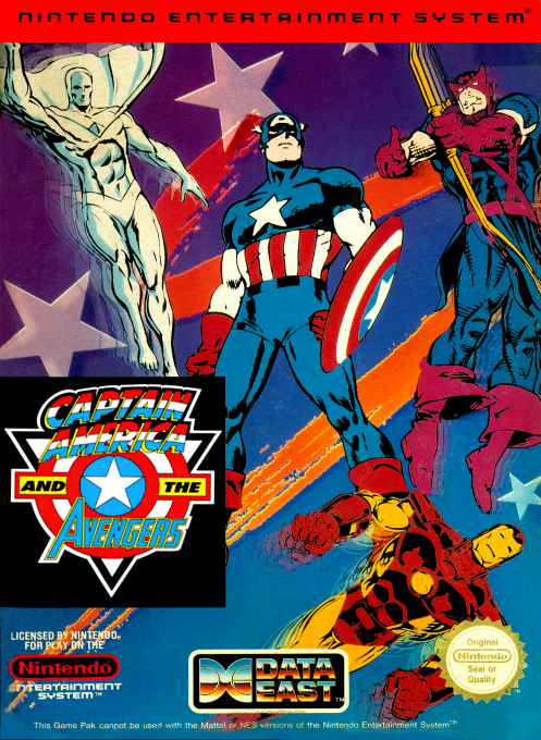 Jaquette de Captain America and the Avengers