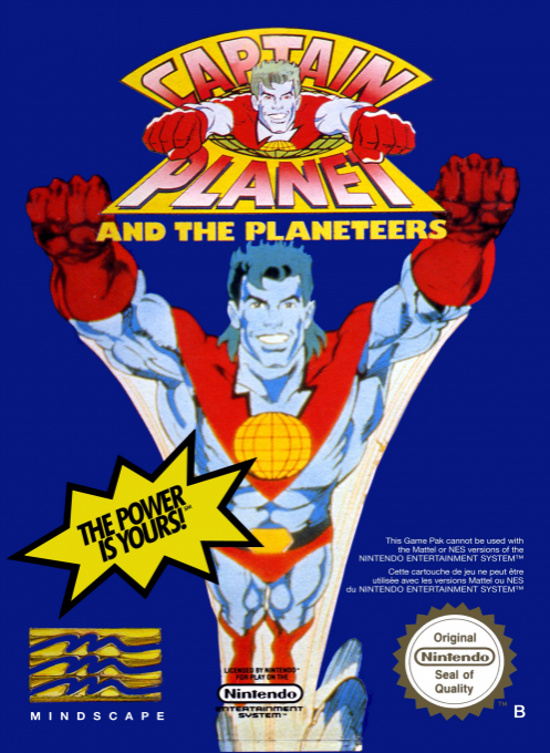 Jaquette de Captain Planet and the Planeteers