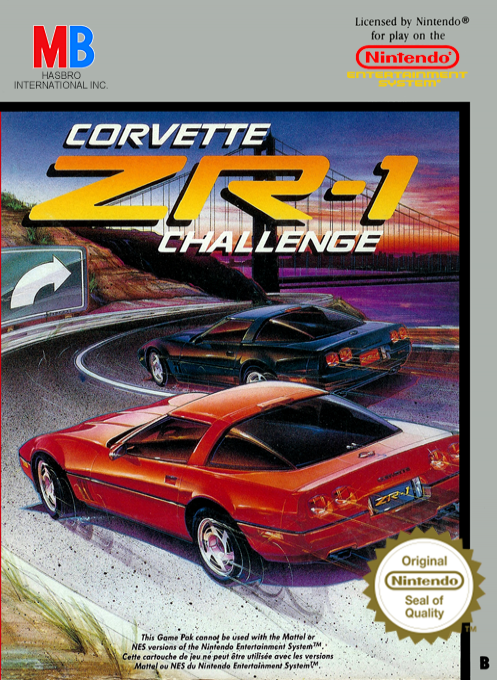 Jaquette de Corvette ZR-1 Challenge