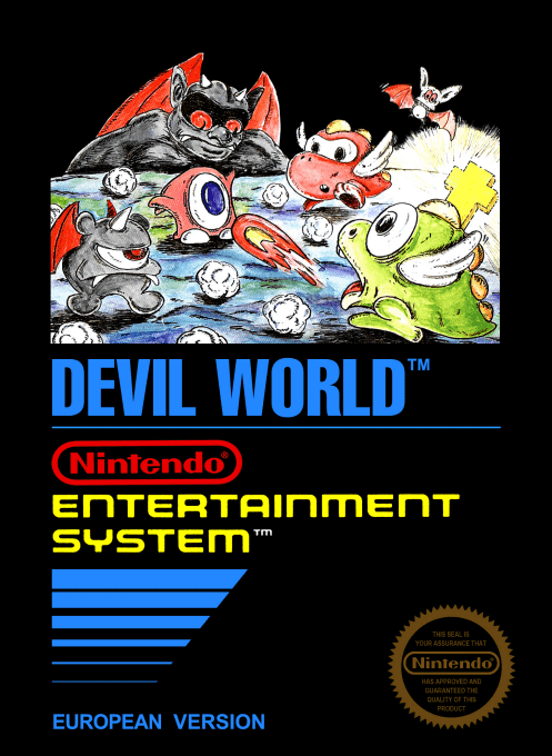 Jaquette de Devil World